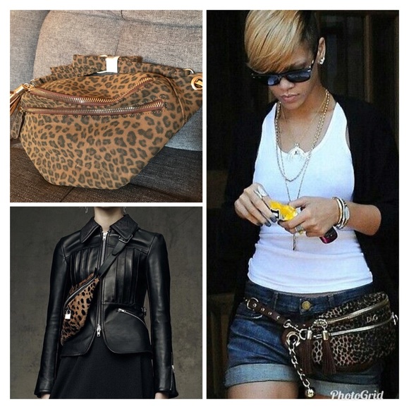 cheetah fanny pack